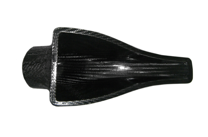 REVERIE Carbon Fibre NACA Air Duct - 75mm Outlet - R01SE0178