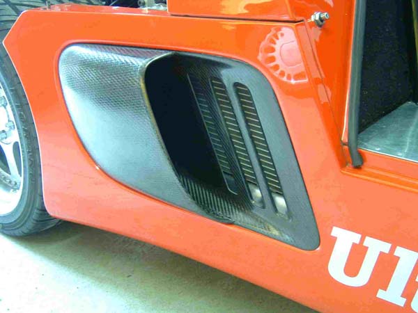 REVERIE Ultima GTR/Can-Am (99 - 16) Carbon Fibre Air Intake Duct Assembly - UK Drivers Side