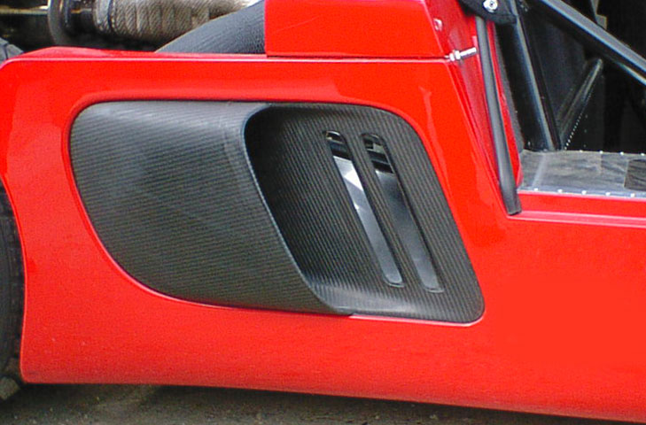 REVERIE Ultima GTR/Can-Am (99 - 16) Carbon Fibre Air Intake Duct Assembly - UK Drivers Side - R01SE0195