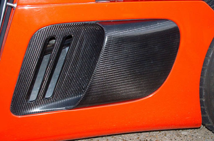 REVERIE Ultima GTR/Can-Am (99 - 16) Carbon Fibre Air Intake Duct Assembly - UK Passenger Side - R01SE0196