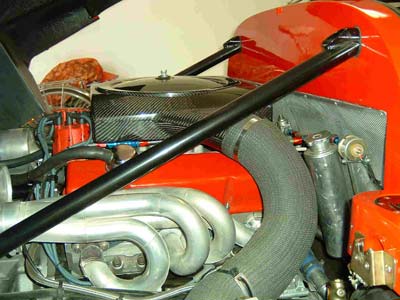 REVERIE Ultima GTR/Can-Am Carbon Fibre Air Box Kit - Holley Carburettor Fitment, 2 x 100mm side inlets