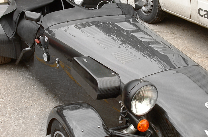 Caterham 7 JPE (92 - 01) Air Induction Kit (300bhp) - Carbon Fibre, GRP Blister - R01SE0214X