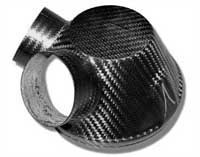 REVERIE Silverstone Air Box Diffuser Cone - 2 x 58mm Angled Ducts