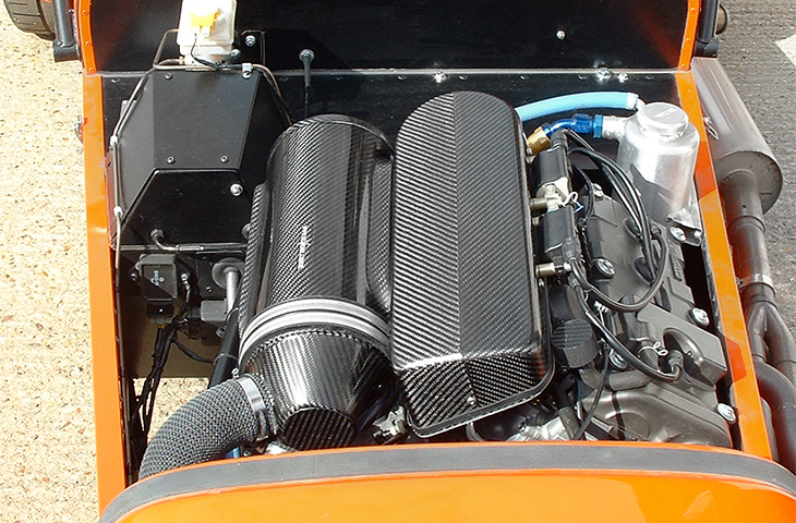 REVERIE Caterham Fireblade (01 - 04) Carbon Fibre Air Induction Kit (Mondello Intake) - R01SE0227