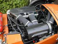 REVERIE Caterham 7 Blackbird (00 - 01)  Carbon Fibre Air Induction Kit (Blister Intake)