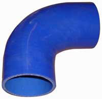 Silicone Ducting Hose - 60mm Bore, 90deg Angle