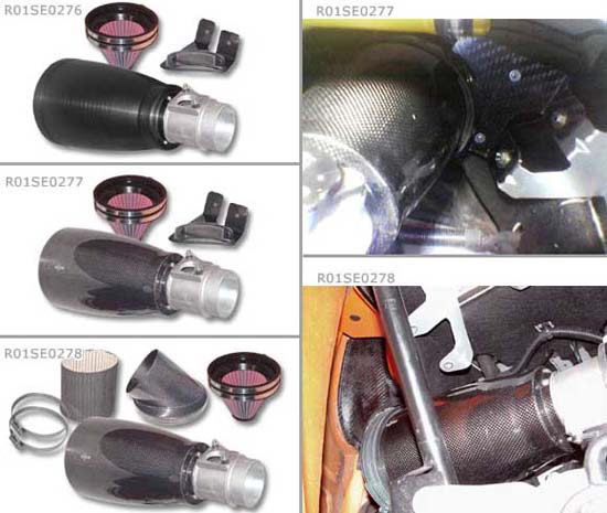 Lotus 2ZZ-GE Engine Non-Ducted Carbon Air Induction Kit - (D230C) - R01SE0277