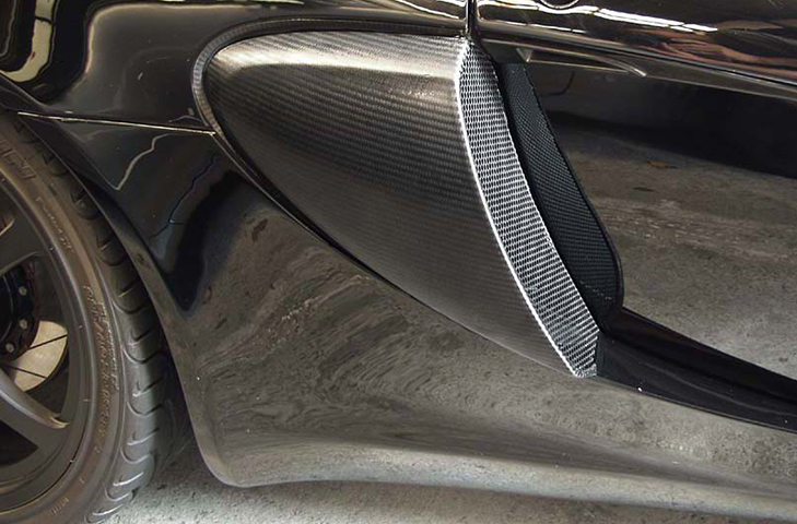 REVERIE Lotus Elise S2 111R/111S / S3 Carbon Fibre Side Intake Scoops - Pair - R01SE0296