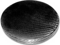 REVERIE Air Intake Duct Blank Plate - 152mm, Carbon Fibre