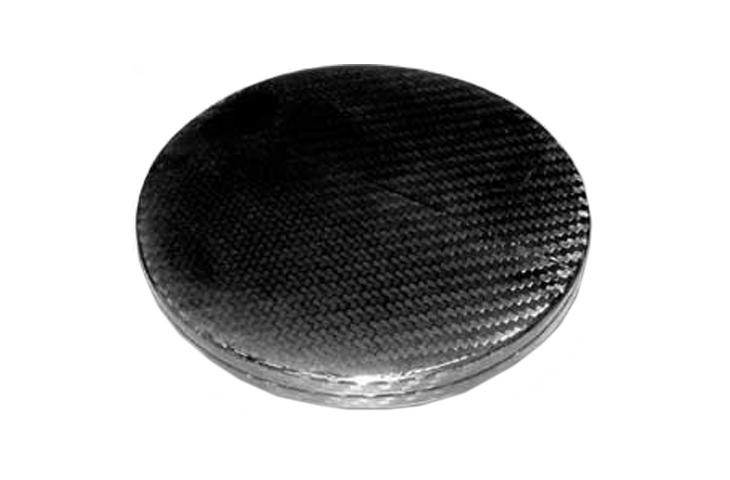 Air Intake Duct Blank Plate - 152mm, Carbon Fibre - R01SE0348