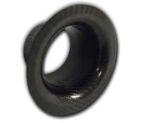 REVERIE High-Flow Carbon Fibre Air Intake Trumpet Funnel/Brake Duct - 100mm (4