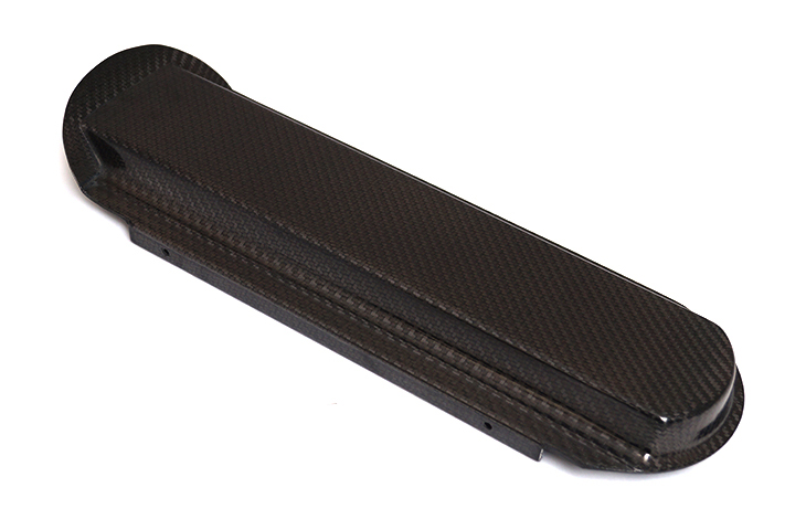 REVERIE Silverstone Carbon Fibre Air Box 20mm Fuel Rail Backplate RH - R01SE0397