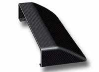 Carbon Fibre Bonnet/Roof Scoop - 425 x 140 x 49mm, Internal Flange