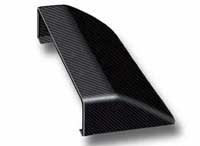 REVERIE Carbon Fibre Bonnet/Roof Scoop - 425 x 140 x 49mm, Internal Flange