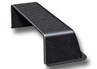 REVERIE Carbon Fibre Bonnet/Roof Scoop - 425 x 140 x 90mm, Internal Flange