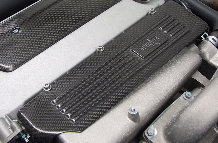 REVERIE Toyota VVTi Carbon Fibre Engine Cover for Lotus Supercharged Cars - R01SE0441