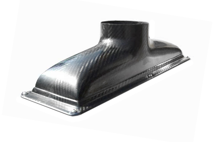 REVERIE Interlagos 425Y Carbon 100mm Centre Inlet Filter Cowl Kit - R01SE0455