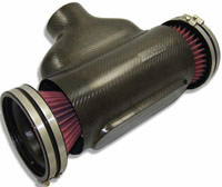 Reverie Suzuka 290 Clubman Carbon Air Induction Kit - 100mm Centre Intake