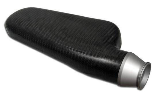 Reverie Fontana 65X Carbon Intake Plenum - RH 100mm Tapered Inlet, 2.5