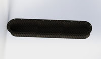 REVERIE Fontana 6 Cylinder 60mm Carbon Intake Plenum Backplate