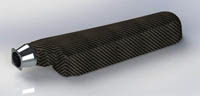 REVERIE Fontana 6 Cylinder RH Carbon Intake Plenum - 70mm S2000 Inlet Adaptor