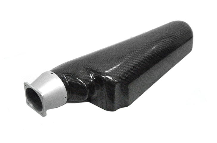 REVERIE Fontana 6 Cylinder RH Carbon Intake Plenum - 70mm S2000 Inlet Adaptor - R01SE0584