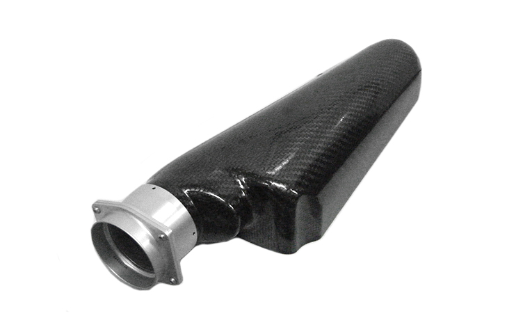 REVERIE Fontana 6 Cylinder RH Carbon Intake Plenum - 90mm LS3 Jenvey Adaptor - R01SE0586