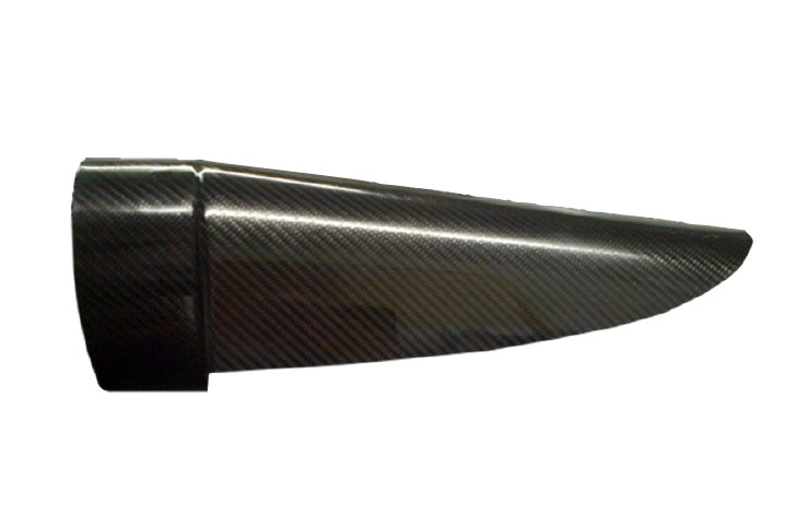 Zolder 112 bond on carbon fibre adaptor with 127.5mm diameter inlet.  Fits LH & RH.