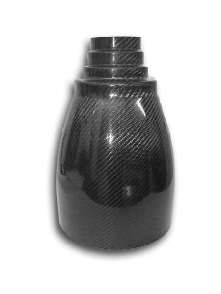 REVERIE Daytona 500 Carbon Air Induction Canister - 206mm (12
