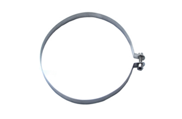 Stainless Steel Mounting Clamp - 215mm, 6.0mm Fixing Hole - R01SE0605