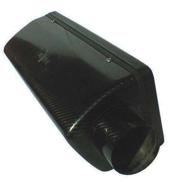 ReVerie Interlagos 425 Carbon Air Box - RH 100mm Inlet, Std Backplate