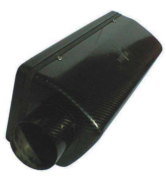 ReVerie Interlagos 425 Carbon Air Box - LH 100mm Inlet, Std Backplate