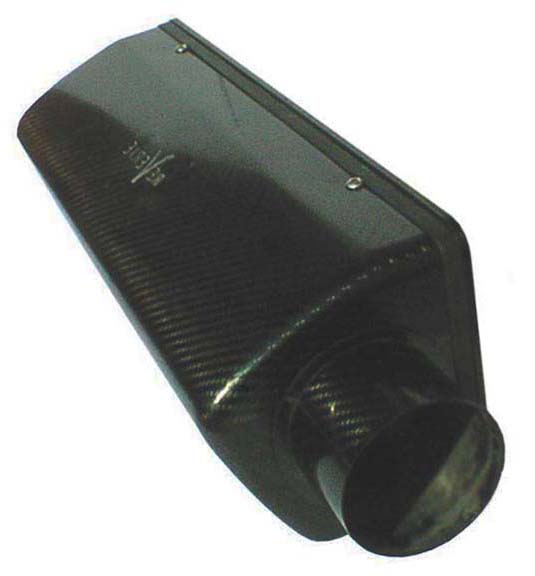 ReVerie Interlagos 425F Carbon Air Box - RH 100mm Inlet, Flat Backplate