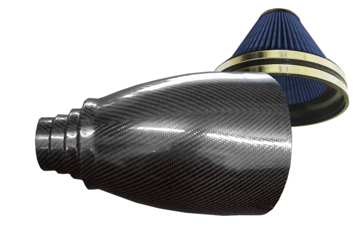 Daytona 500C 206mm Carbon/Alloy Universal Air Induction Kit - R01SE0610