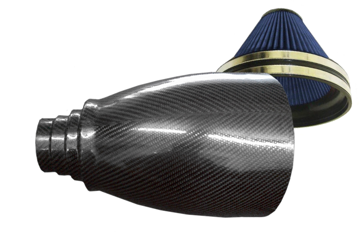 REVERIE Daytona 500C 206mm Carbon/Alloy Universal Air Induction Kit - R01SE0610