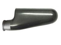 Reverie Fontana Macau 122 Carbon Intake Plenum - LH 100mm Tapered Inlet, 3.5