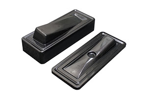 Sebring T Airbox 92mmx194mm x 90mm deep plus lid and base raised tapered volume sections suits cars such as Morgan with Duratec 4cyl engine