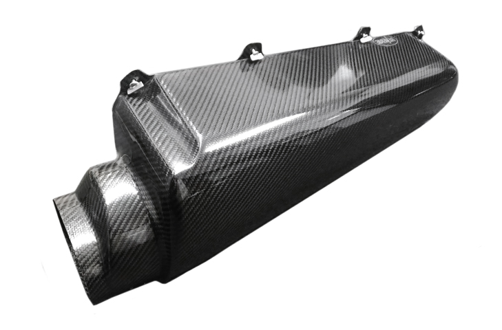 Reverie Zolder Macau MAX 6 Cyl Carbon Air Box - LH 127.5mm/150mm Tapered Bottom Intake, fits JC100 Baseplate - R01SE0717