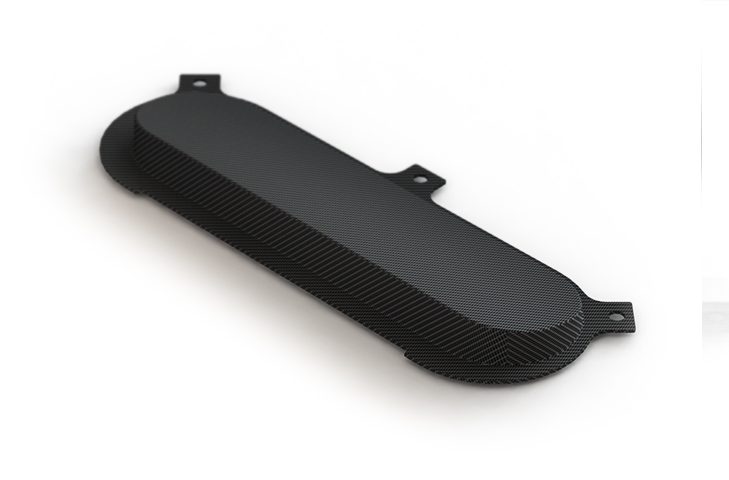 Zolder JC50 30-to-10mm Width Angled +12 Degrees Back Plate