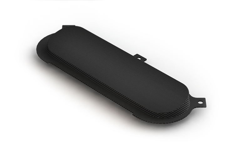 Zolder JC50 30-to-10mm Width Angled -12 Degrees Back Plate