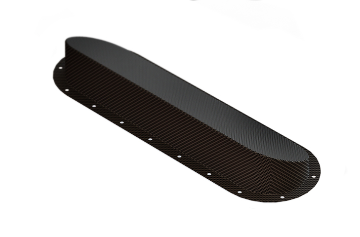 Zolder Plenum/65X 60-to-15mm Width Angled 26 Degrees Back Plate