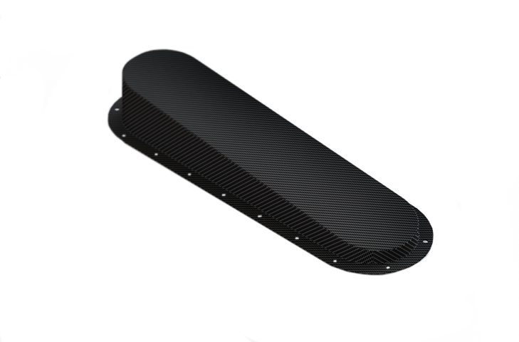 Zolder Plenum/65X 60-to-15mm Length Angled 7 Degrees Back Plate