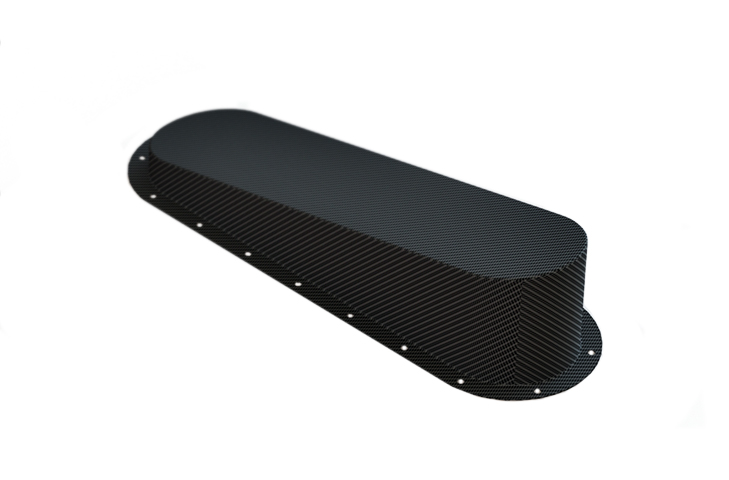 Zolder Plenum/65X 90-to-40mm Length Angled 8 Degrees Back Plate
