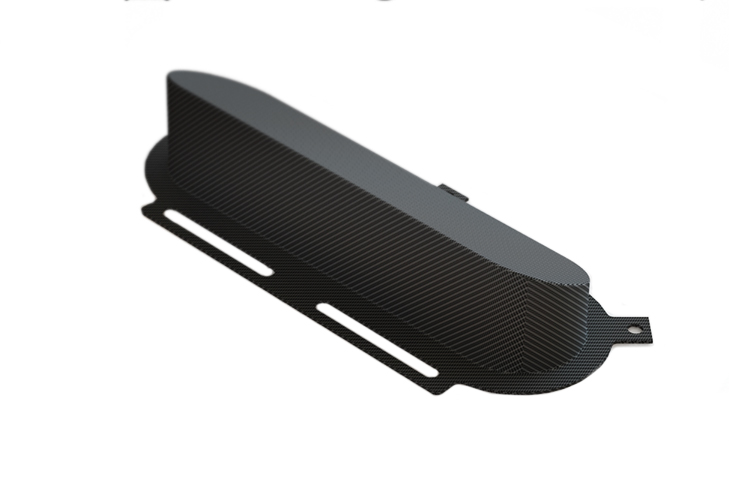 Zolder PX600 90-to-40mm Width Angled +29 Degrees Back Plate