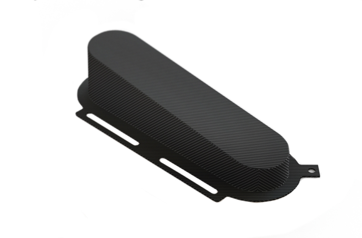 Zolder PX600 90-to-40mm Length Angled +8 Degrees Back Plate - R01SE0775
