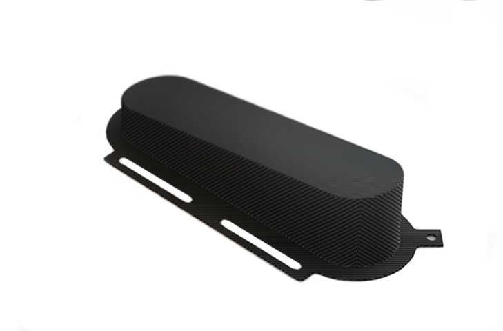 Zolder PX600 90-to-40mm Length Angled -8 Degrees Back Plate