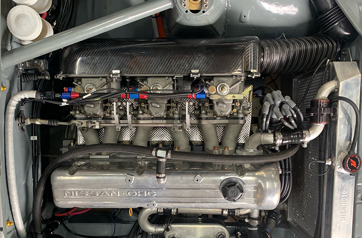 Nissan L24/L26/L28 6-Cylinder Carbon Fibre Air Box Kit