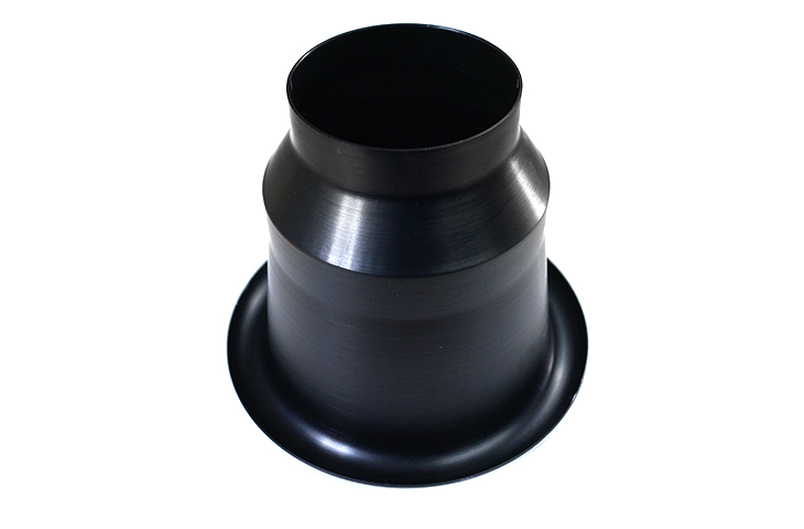Air Intake Trumpet Funnel Dual Combined 75/100mm Outlet - Alloy - R01SE6004