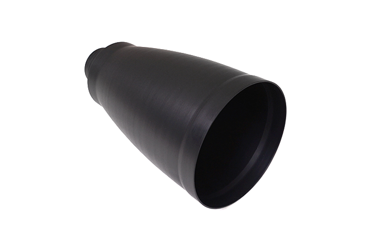 ReVerie Daytona 230TT Medium Alloy Air Induction Canister - 152mm Inlet/58mm Outlet Black Anodised - R01SE6036