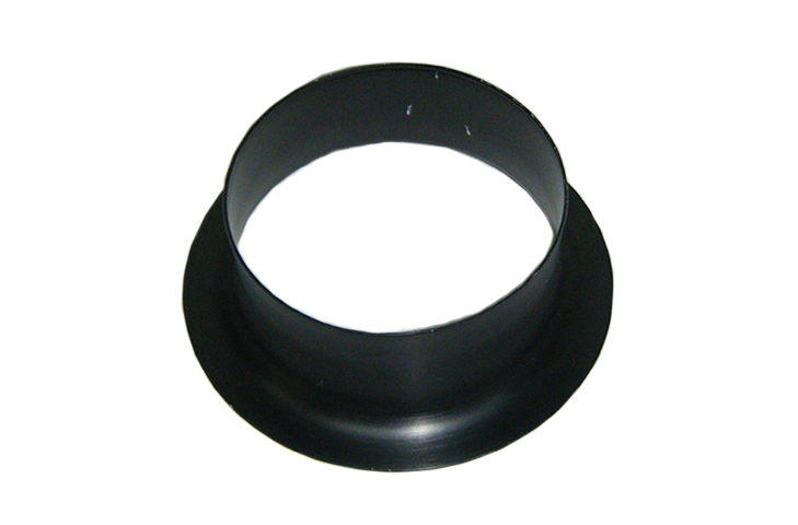 High-Flow Air Intake Trumpet Funnel - 100mm Straight Outlet, Alloy - R01SE6074